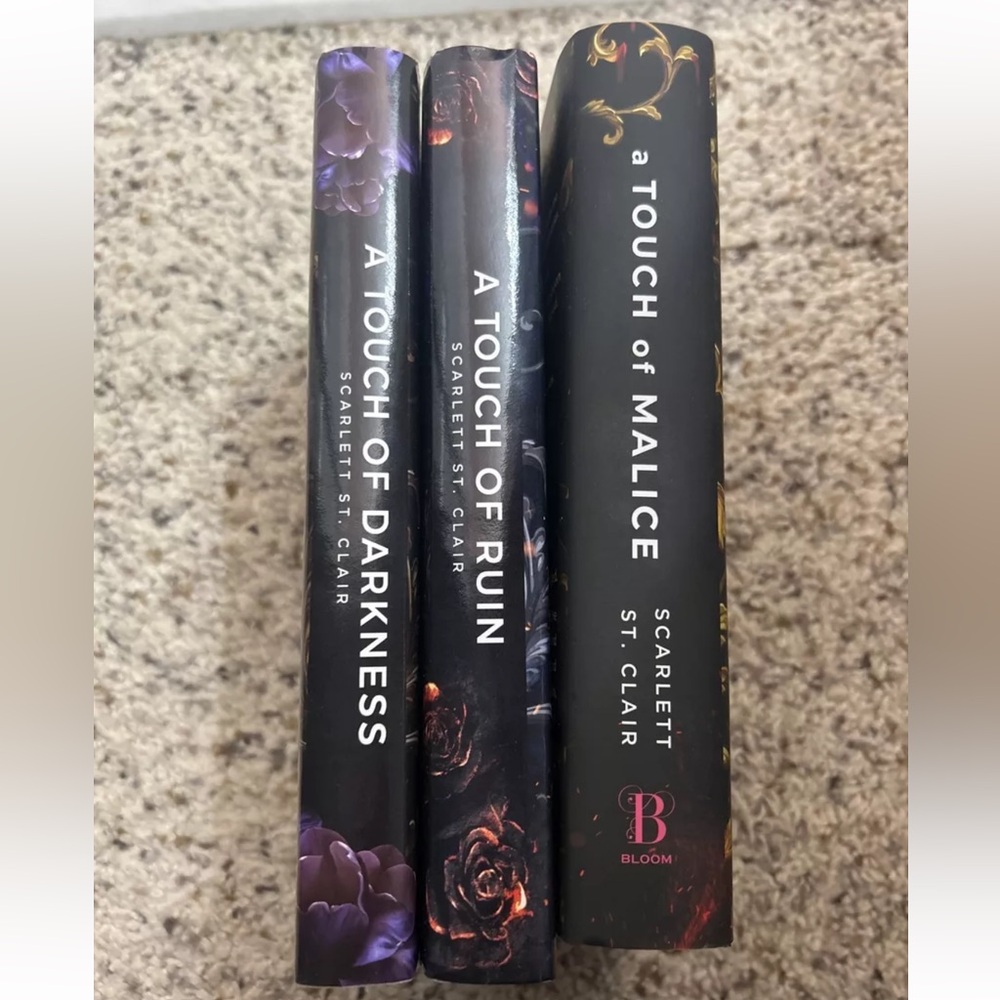 A touch of Darkness books 1-3 Hardcover set